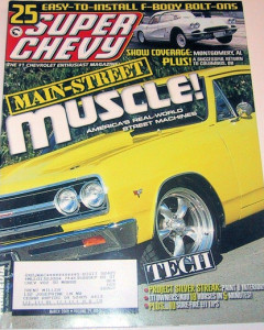 SUPER CHEVY 2000 MAR - KODAK, '67 BEL AIR 427